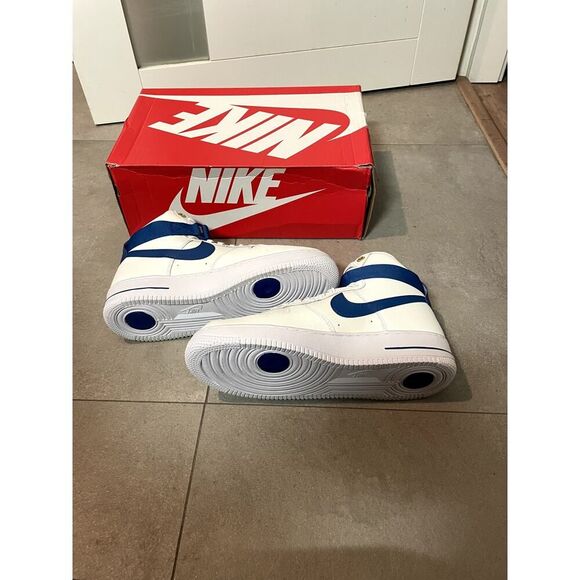 Nike Women’s - Air Force One - Hightop - 40th Anniversary - Sail Blue - Size 11 - Picture 7 of 7